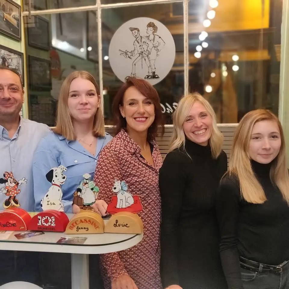 Equipe du salon de coiffure l'Hirsute à Compiègne